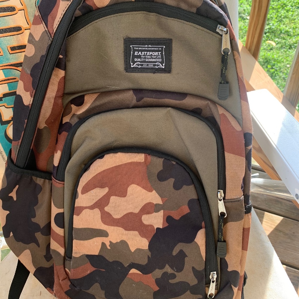 COPY - Eastport Camouflage backpack for boys